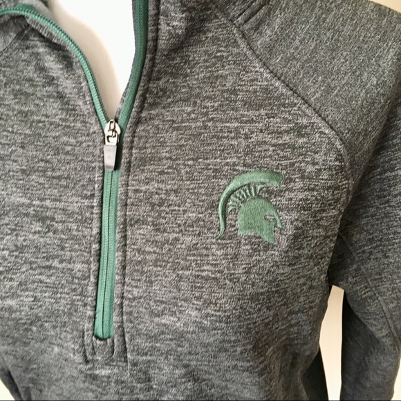 MSU Quarterzip Hoodie - Picture 3 of 8